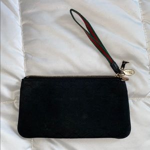Gucci Monogram Jolicoeur Pochette Black